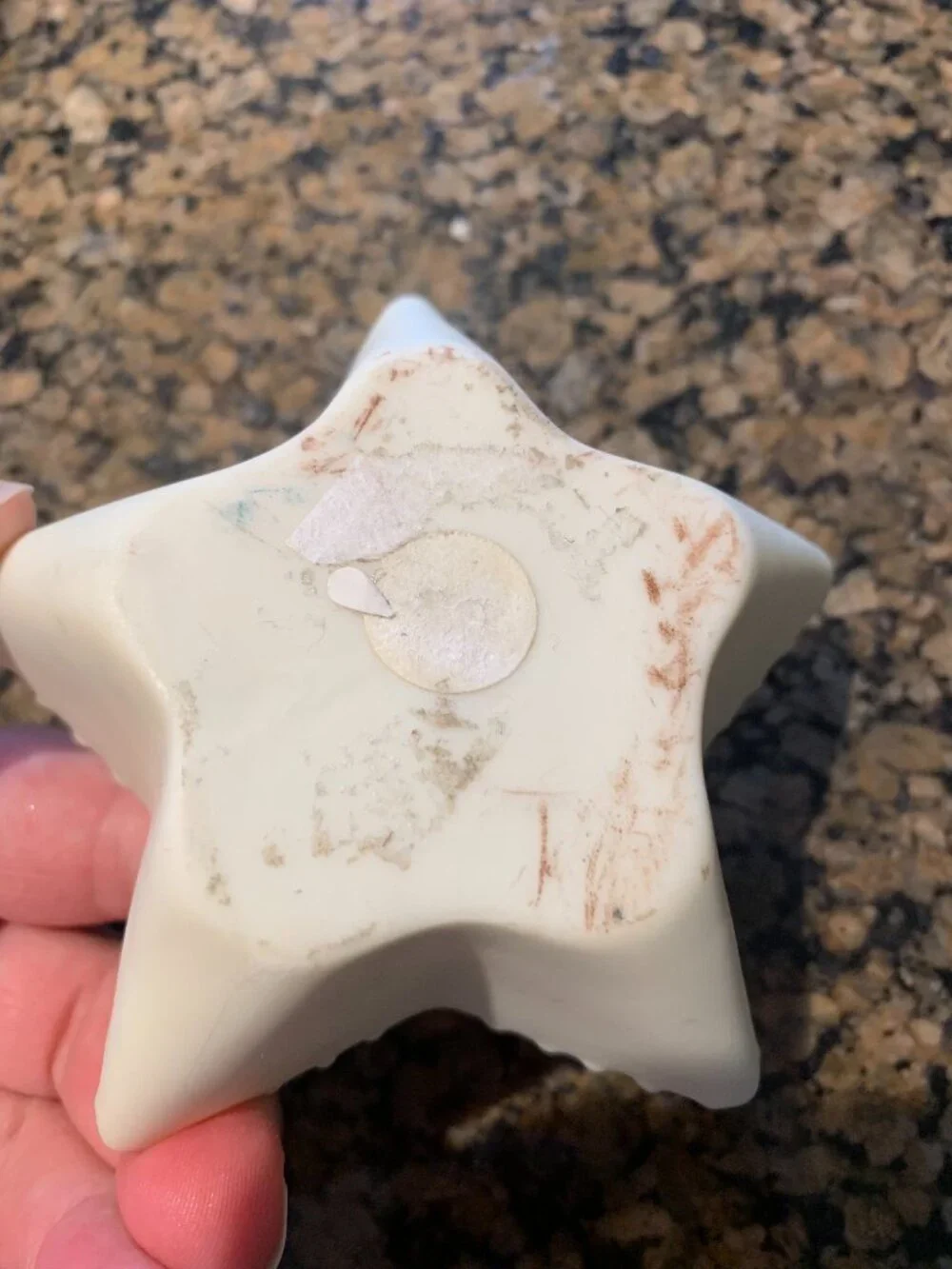 PartyLite Sea Drifters White Bisque Porcelain Votive Candle Holders Starfish